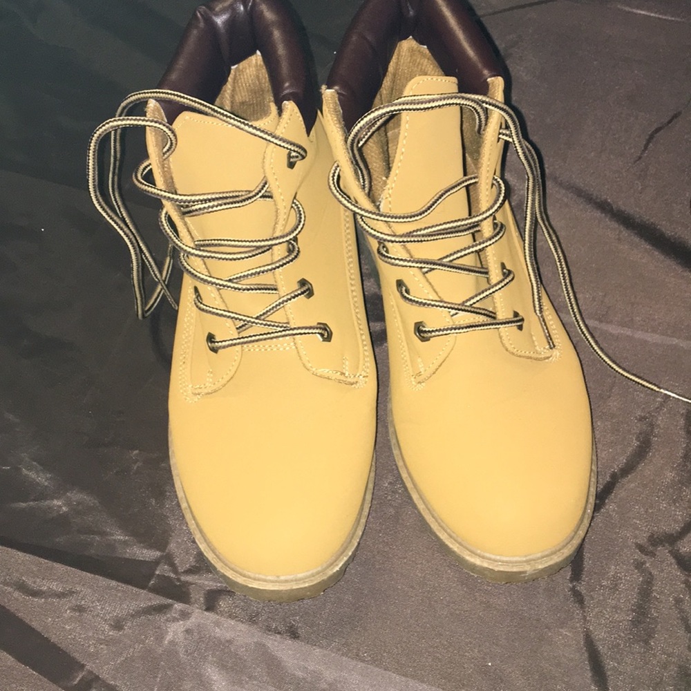 Brown boots